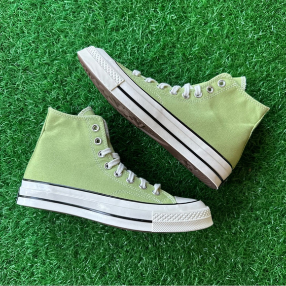 ✨New Converse Chuck Taylor All Star Chuck 70 Hi Vitality Green - Picture 9 of 10